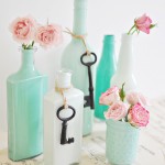 mint-painted-bud-vases