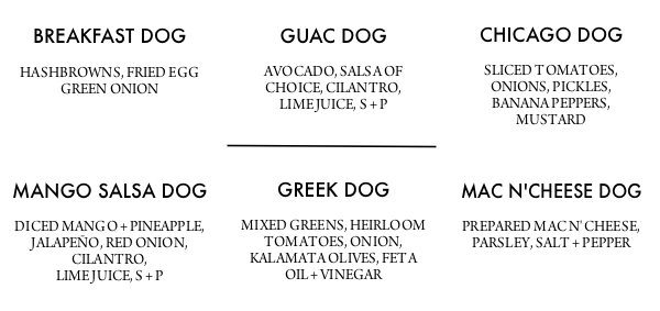 hot dog recipes