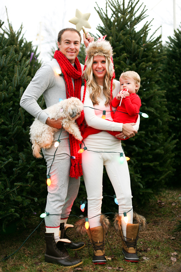 xmas family picture ideas